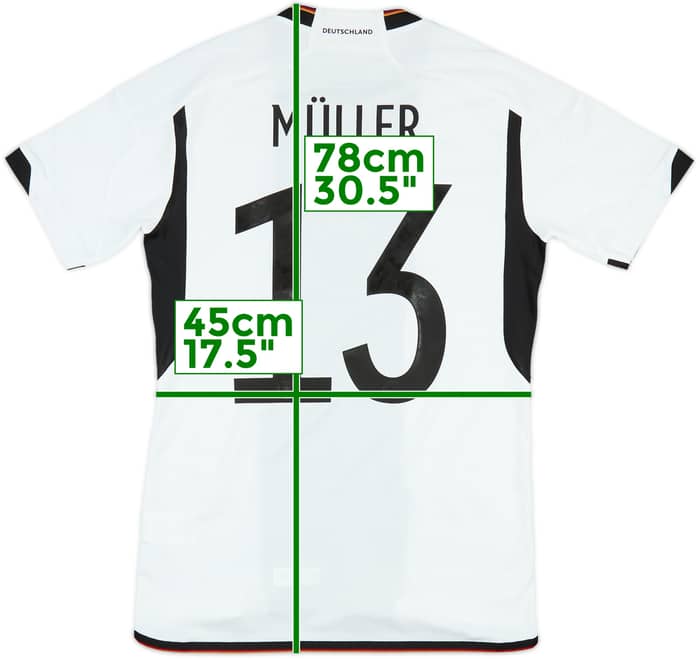 2022-23 Germany Home Shirt Muller #13 - 10/10 - (S)