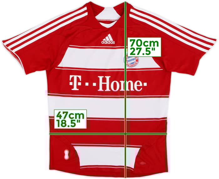 2008-09 Bayern Munich Home Shirt - 9/10 - (L.Boys)
