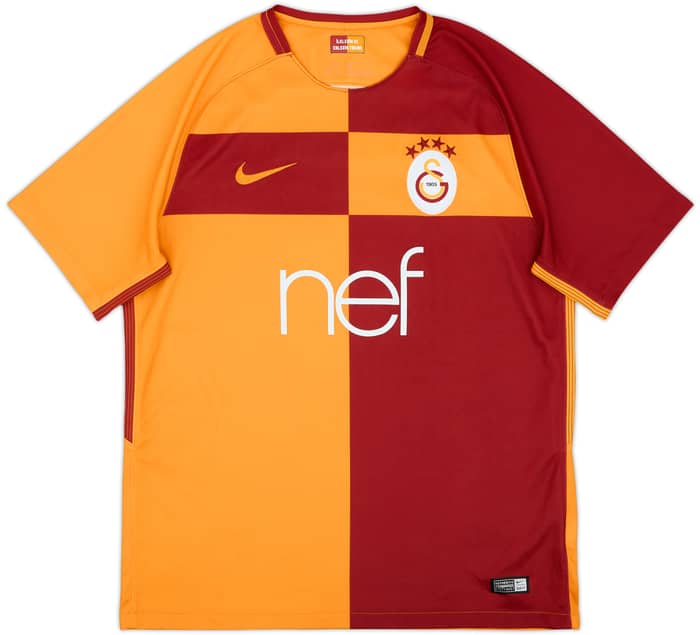 2017-18 Galatasaray Home Shirt - 8/10 - (L)