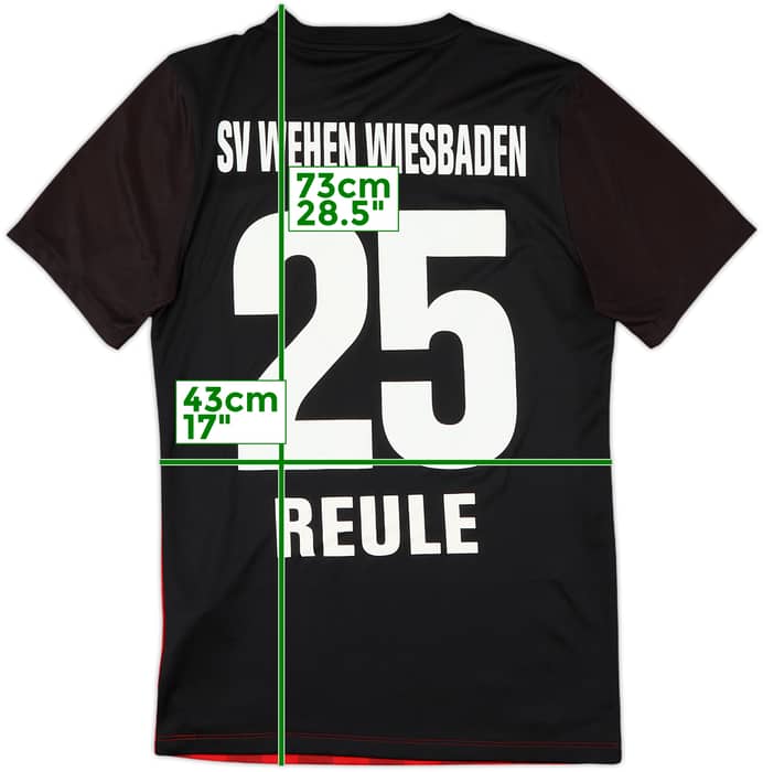 2016-17 Wehen Wiesbaden Home Shirt Reule #25 - 9/10 - (S)