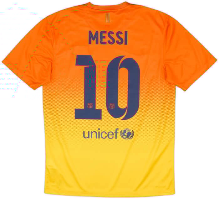 2012-13 Barcelona Basic Away Shirt Messi #10 - 10/10 - (M)