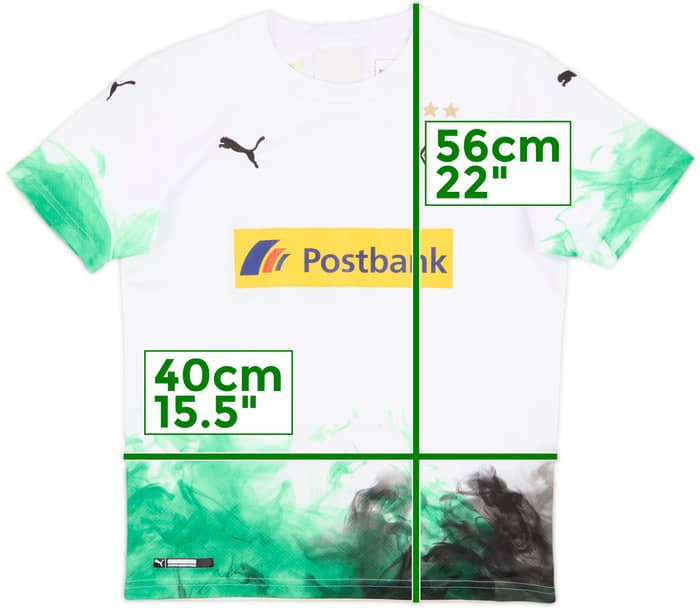 2019-20 Borussia Monchengladbach Home Shirt - 6/10 - (M.Boys)
