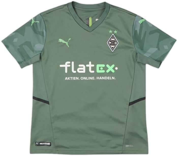 2021-22 Borussia Monchengladbach Away Shirt Moritz #7 - 6/10 - (M.Boys)