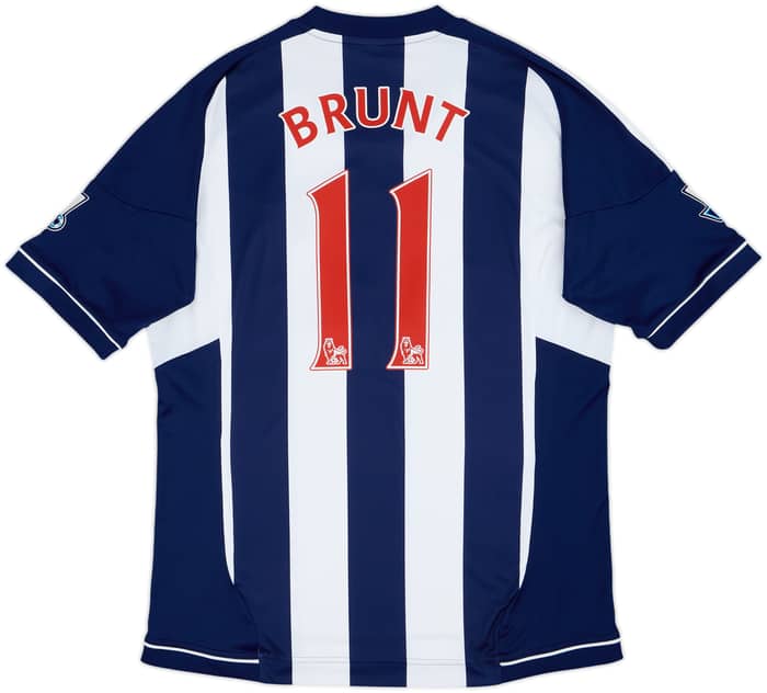 2012-13 West Brom Home Shirt Brunt #11 - 8/10 - (L)