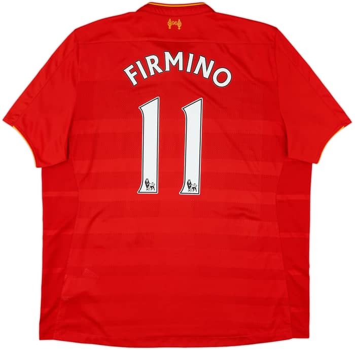 2016-17 Liverpool Home Shirt Firmino #11 - 6/10 - (XXL)