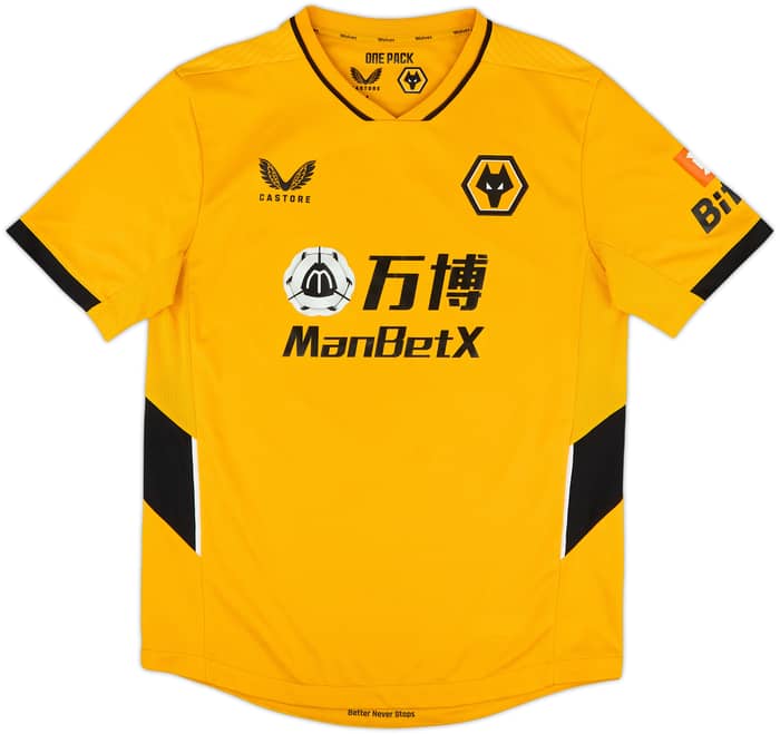 2020-21 Wolves Home Shirt Neves #8 - 10/10 - (M)