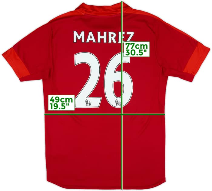 2016-17 Leicester Away Shirt Mahrez #26 - 9/10 - (M)