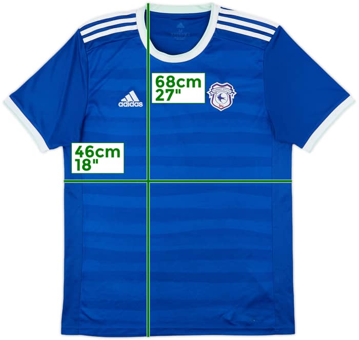 2020-21 Cardiff Home Shirt #9 - 6/10 - (M)