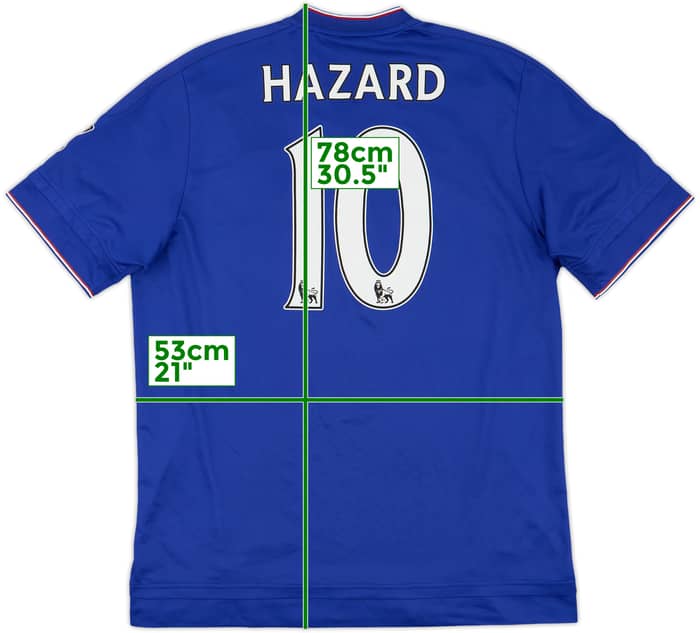 2015-16 Chelsea Home Shirt Hazard #10 - 6/10 - (L)