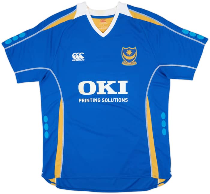 2007-08 Portsmouth Home Shirt Kanu #27 - 6/10 - (M)