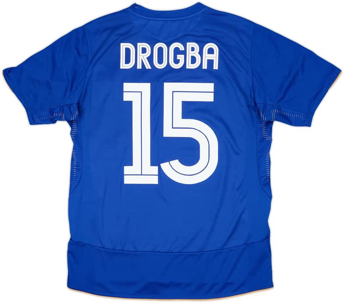 2005-06 Chelsea Centenary Home Shirt Drogba #15 - 6/10 - (M)