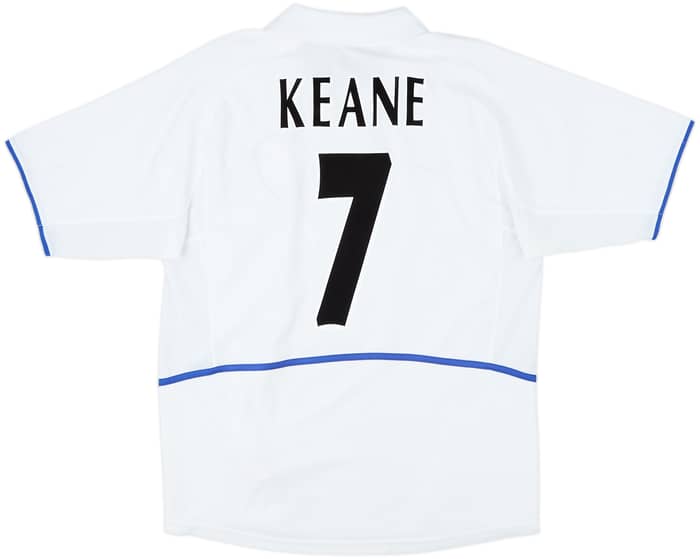 2002-03 Leeds United Home Shirt Keane #7 - 6/10 - (M)