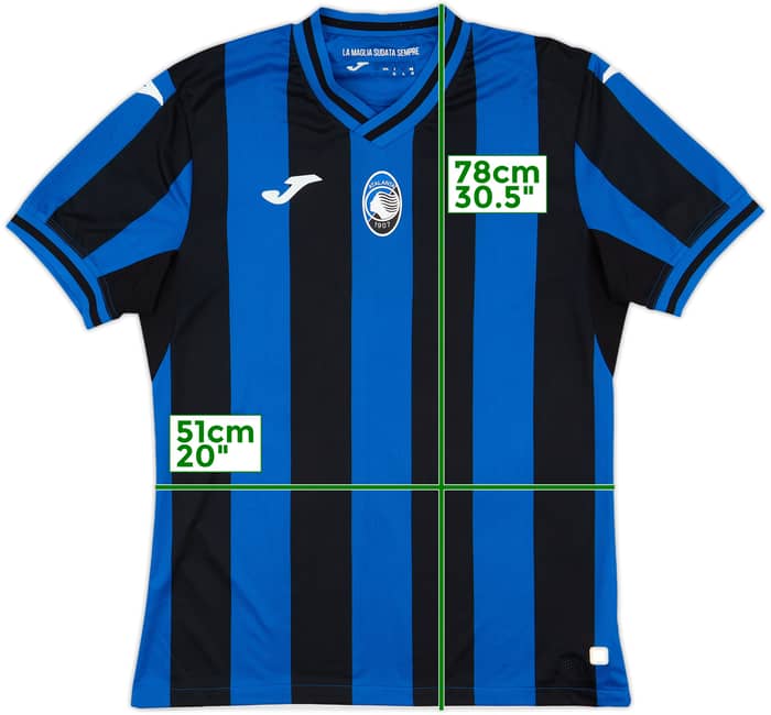 2022-23 Atalanta Home Shirt - 7/10 - (L)