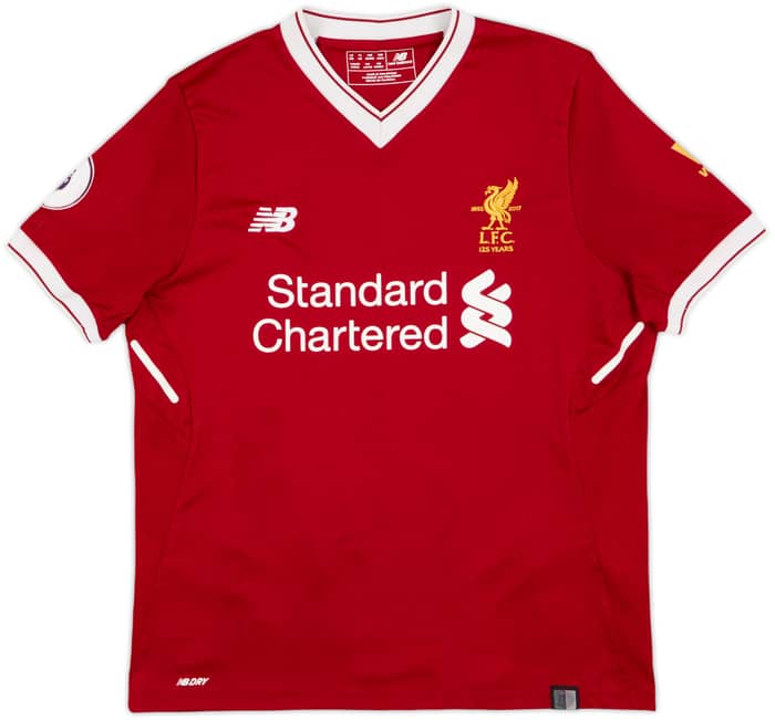 2017-18 Liverpool 125 Years Home Shirt Firmino #9 - 8/10 - (L.Boys)
