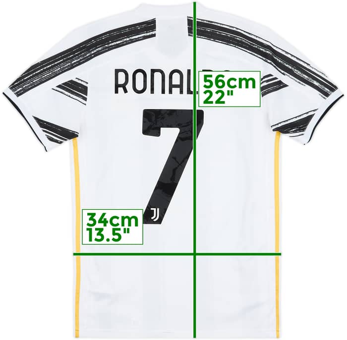 2020-21 Juventus Home Shirt Ronaldo #7 - 7/10 - (S)
