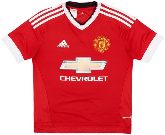 2015-16 Manchester United Home Shirt Rooney #10 - 6/10 - (L.Boys)