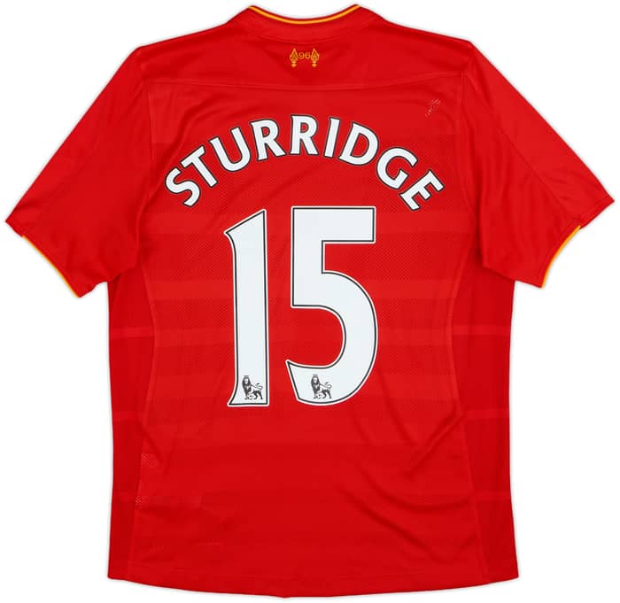 2016-17 Liverpool Home Shirt Sturridge #15 - 7/10 - (XL.Boys)