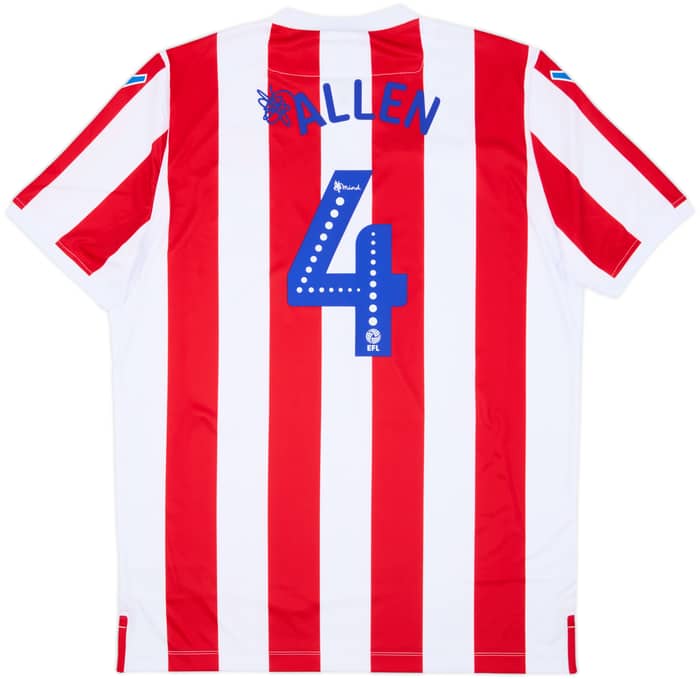 2018-19 Stoke City Home Shirt Allen #4 (XXL)