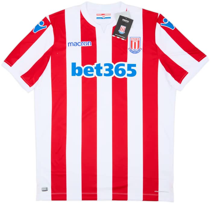 2018-19 Stoke City Home Shirt Allen #4 (XXL)