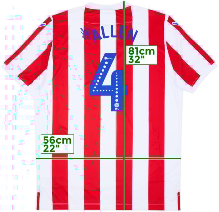 2018-19 Stoke City Home Shirt Allen #4 (XXL)