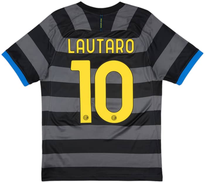 2020-21 Inter Milan Third Shirt Lautaro #10 - 9/10 - (S)