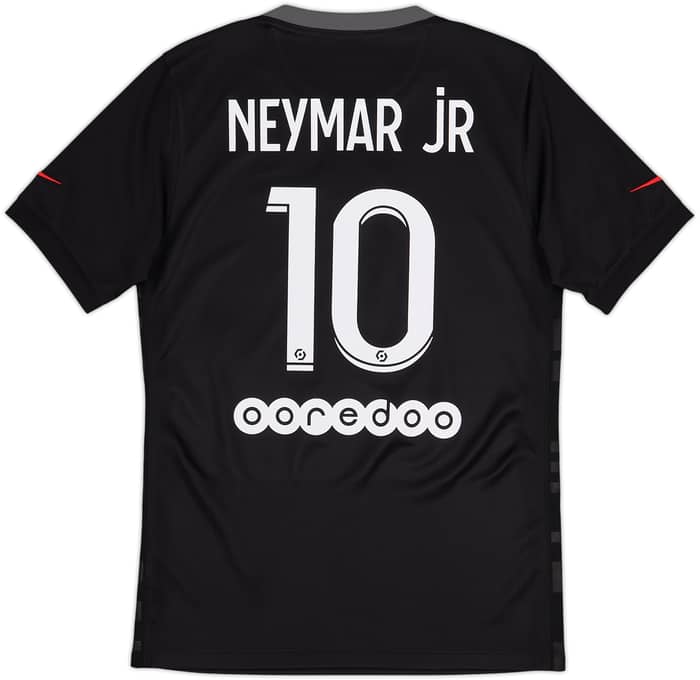 2021-22 Paris Saint-Germain Third Shirt Neymar Jr #10 - 8/10 - (S)