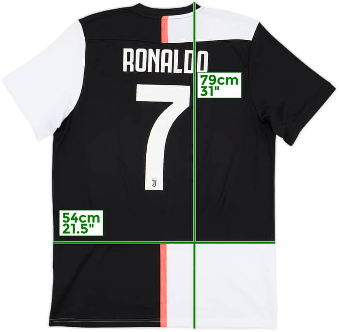 2019-20 Juventus Home Shirt Ronaldo #7 - 8/10 - (L)