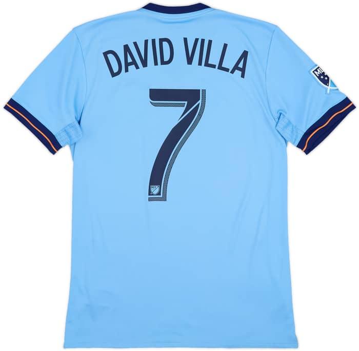 2017-18 New York City Home Shirt David Villa #7 - 9/10 - (S)