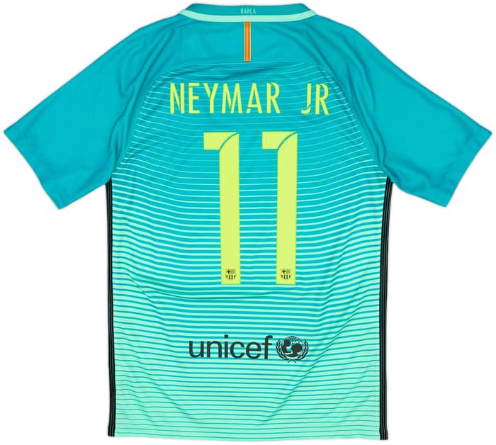 2016-17 Barcelona Third Shirt Neymar Jr #11 - 9/10 - (S)
