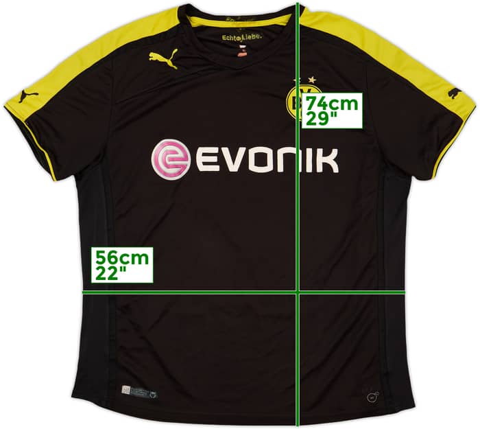 2013-14 Borussia Dortmund Away Shirt - 5/10 - (XL)