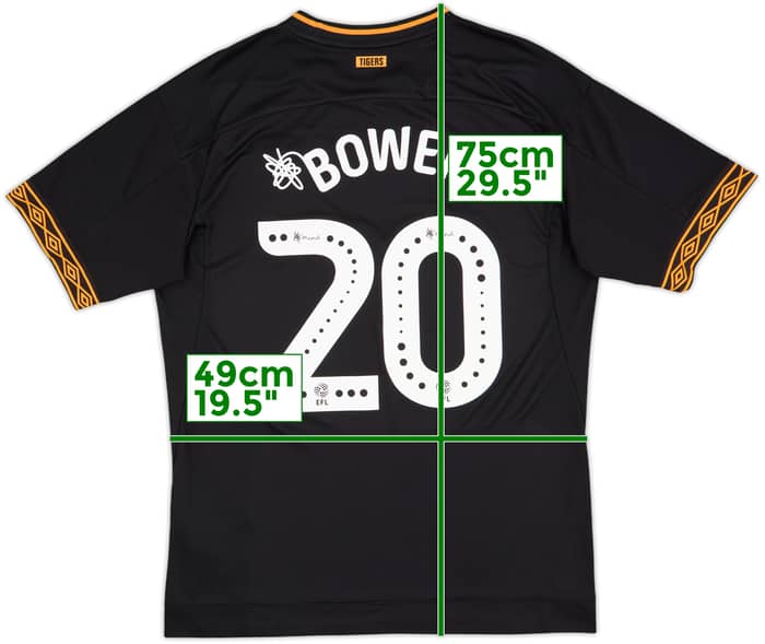 2018-19 Hull City Away Shirt Bowen #20 - 8/10 - (L)