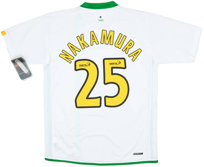 2006-08 Celtic European Shirt Nakamura #25 (M)