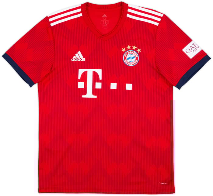 2018-19 Bayern Munich Home Shirt Lewandowski #9 - 8/10 - (M)