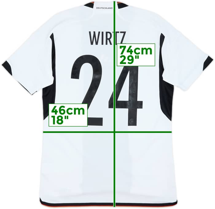 2022-23 Germany Home Shirt Wirtz #24 - 8/10 - (S)