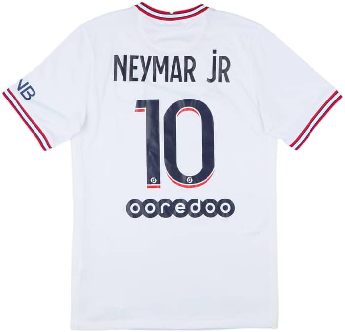 2021-22 Paris Saint-Germain Fourth Shirt Neymar Jr #10 - 9/10 - (S)
