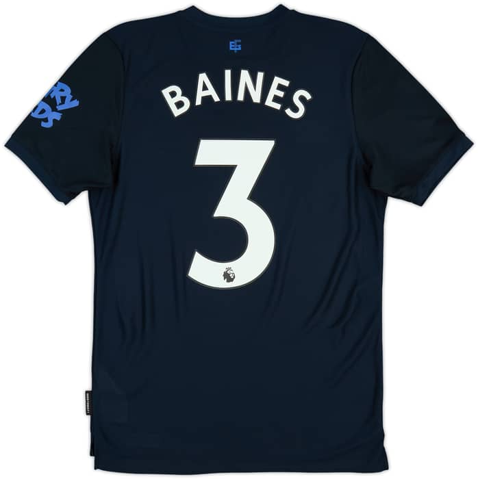 2019-20 Everton Third Shirt Baines #3 - 9/10 - (S)