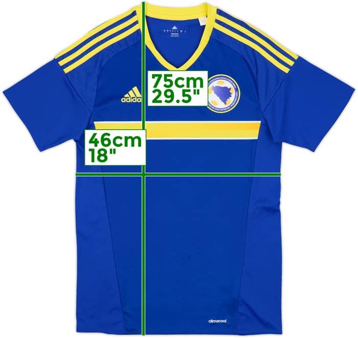 2016-17 Bosnia & Herzegovina Home Shirt - 5/10 - (S)