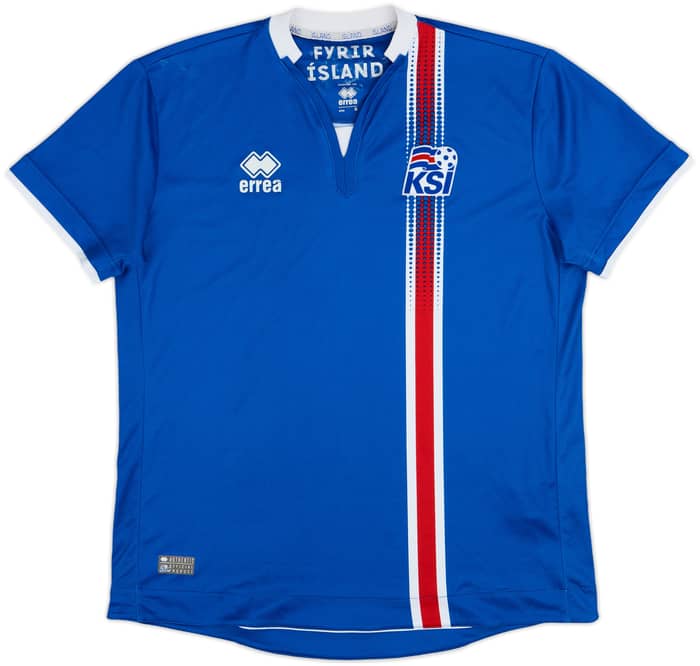 2016-18 Iceland Home Shirt - 4/10 - (S)