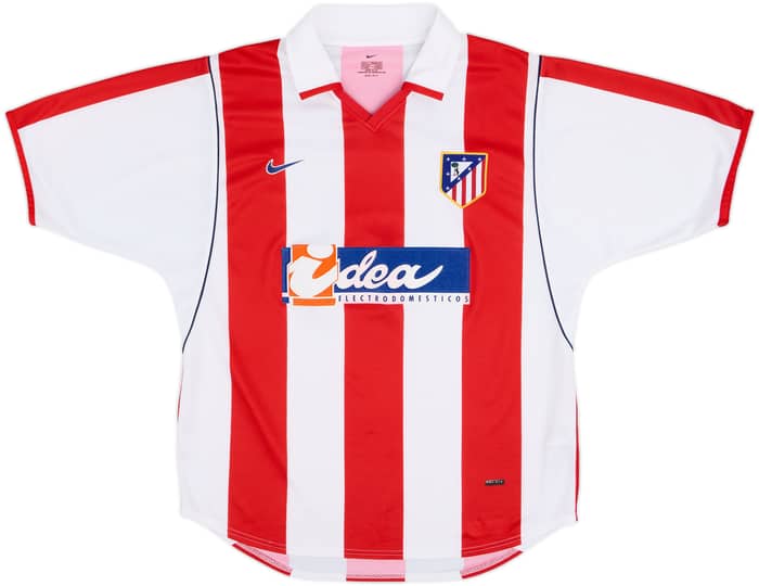 2001-02 Atletico Madrid Home Shirt F.Torres #9 - 9/10 - (M)