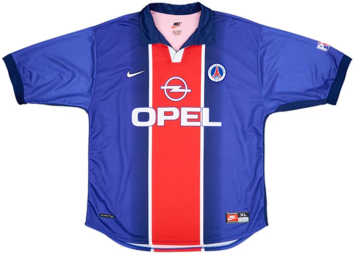 1998-99 Paris Saint-Germain Home Shirt Okocha #10 - 9/10 - (XL)