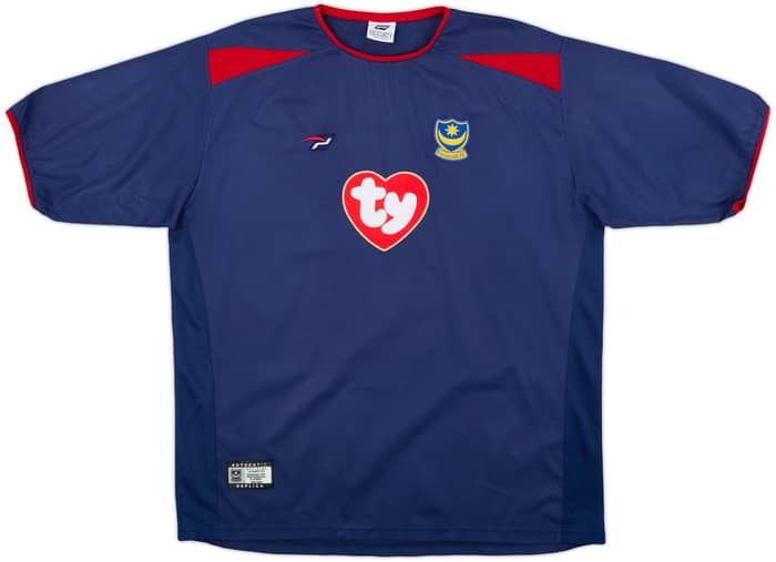 2003-04 Portsmouth Away Shirt Berger #23 - 8/10 - (XL)