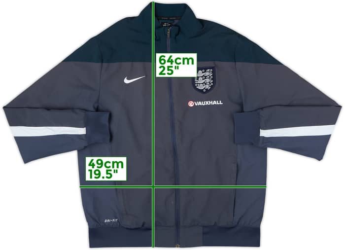 2014-15 England Nike Track Jacket - 8/10 - (M)