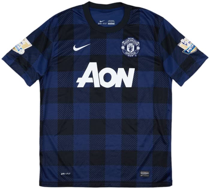2013-14 Manchester United Away Shirt v.Persie #20 - 5/10 - (L)