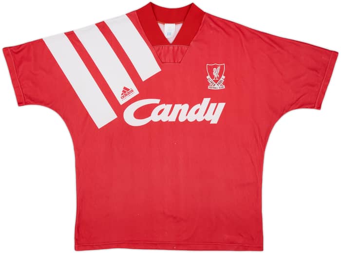 1991-92 Liverpool Home Shirt - 6/10 - (L)