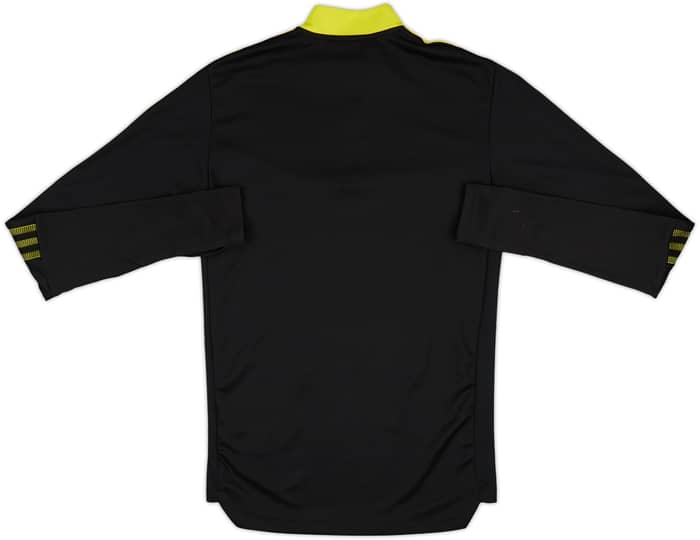 2021-22 Leeds United adidas 1/4 Zip Drill Top - 7/10 - (XS)