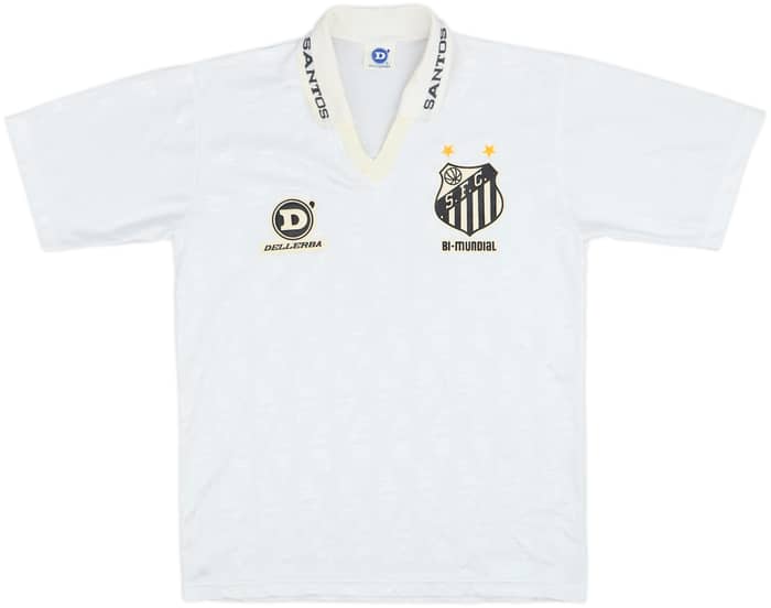1993 Santos Home Shirt #5 - 6/10 - (M)