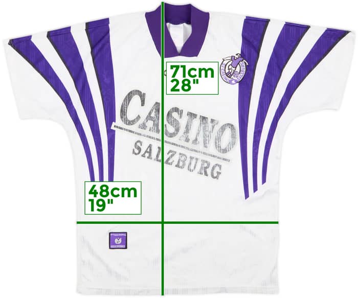 1996-97 Casino Salzburg Home Shirt - 5/10 - (S)