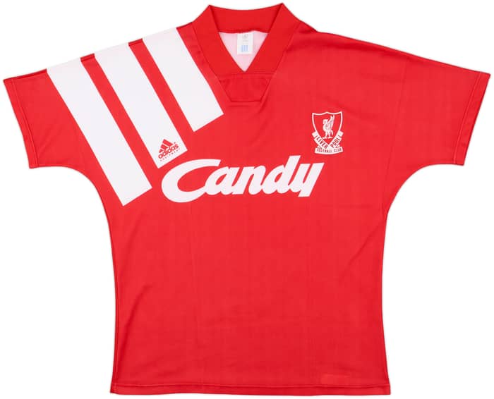 1991-92 Liverpool Home Shirt - 9/10 - (M)