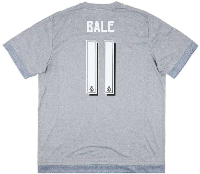 2015-16 Real Madrid Away Shirt Bale #11 - 10/10 - (XL)