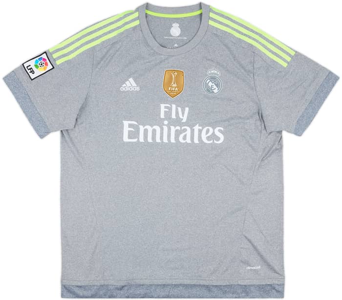 2015-16 Real Madrid Away Shirt Bale #11 - 10/10 - (XL)